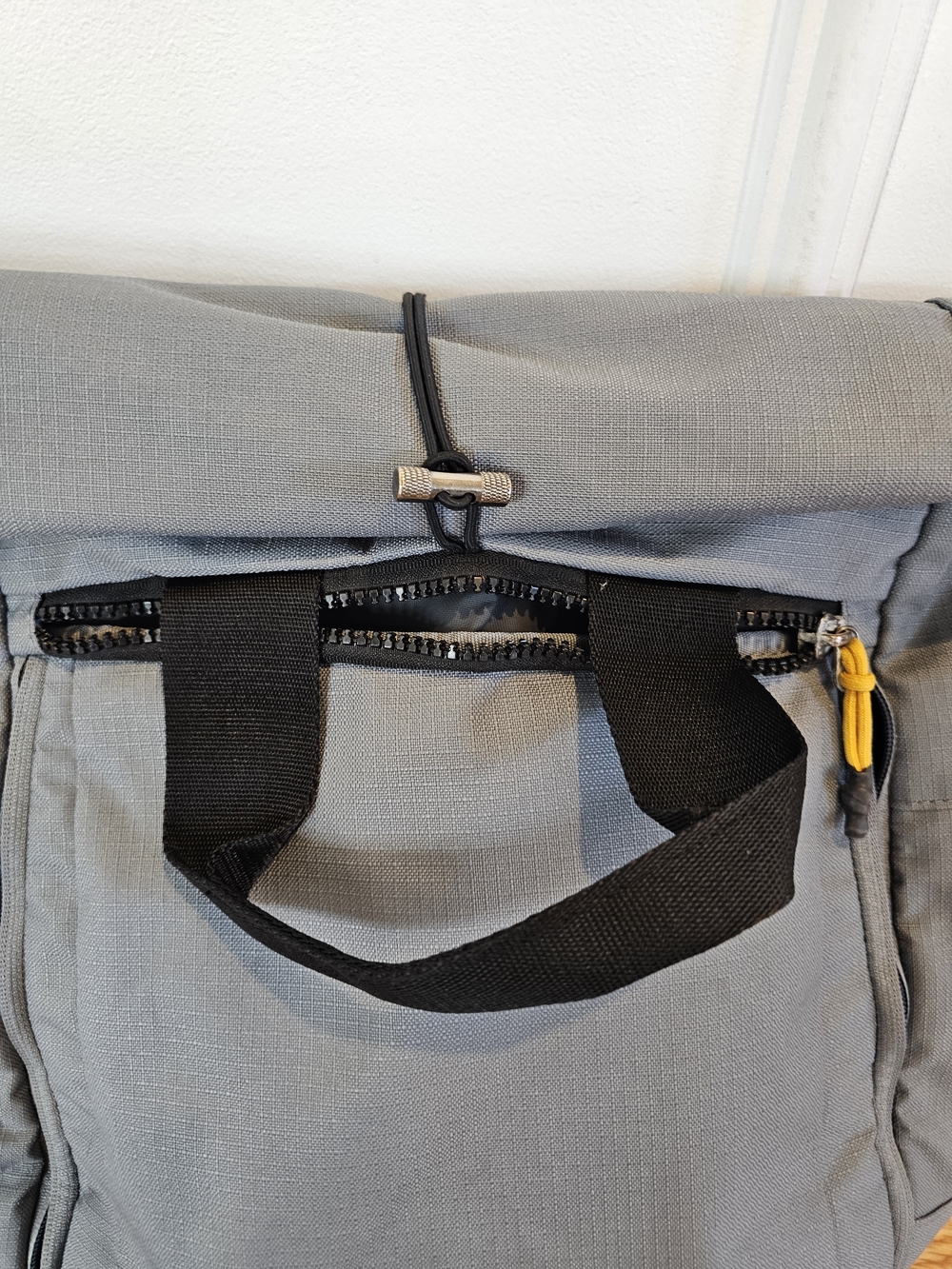 Nike Gray Roll-Top Men's Backpack - Picture 4 of 11